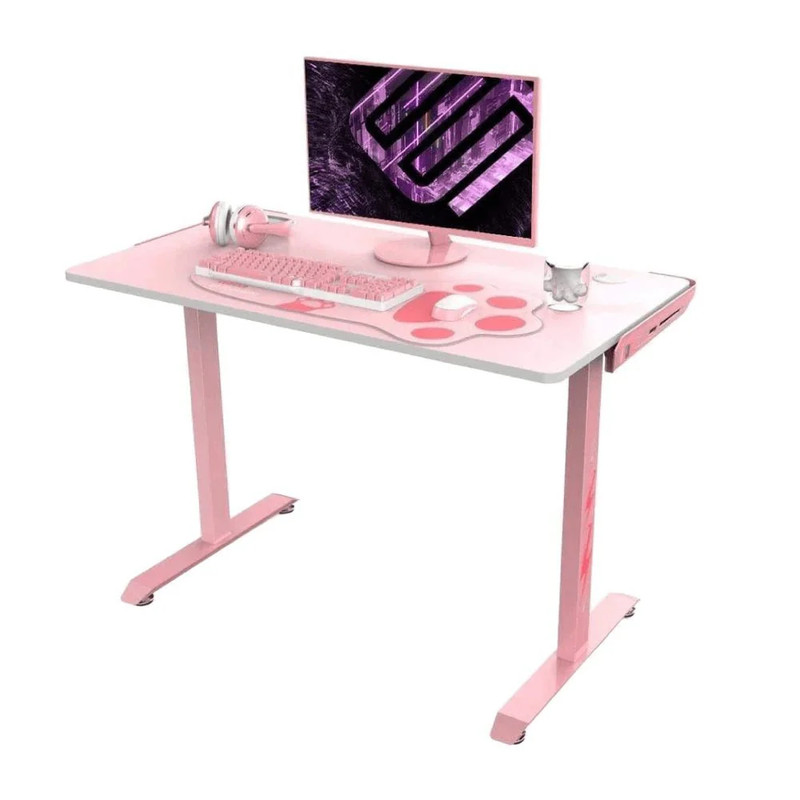 Eureka Gaming Venus I1S44 Pink Gaming Computer Desk - طاولة